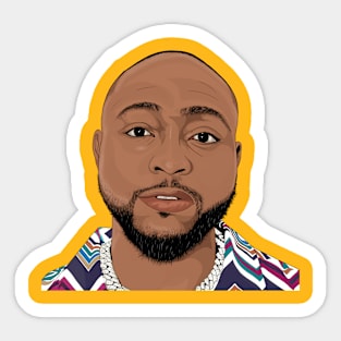 davido Sticker